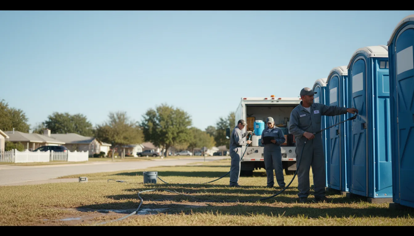 Long-Term Portable Toilet Rental in Broomes Island, MD near me